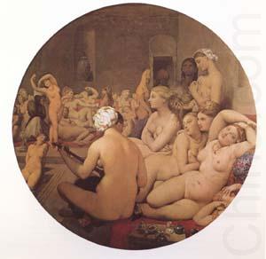 Jean Auguste Dominique Ingres The Turkish Bath (mk09) china oil painting image